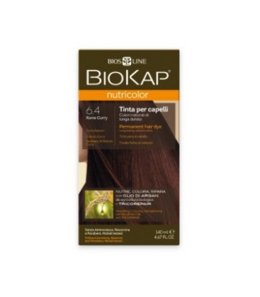 NUTRICOLOR 6.4 COBRIZO CURRY 140ml. biokap