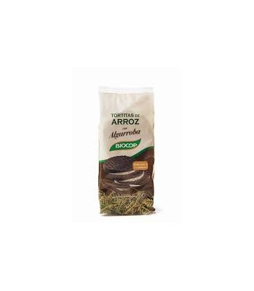 TORTITAS ARROZ ALGARROBA 100gr. biocop