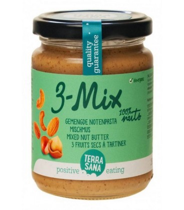 CREMA 3 FRUTOS SECOS 250gr. terrasana