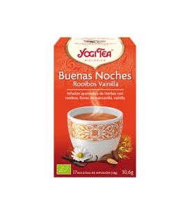 YOGI TEA ROOIBOS VAINILLA 17x1.8gr. yogi tea
