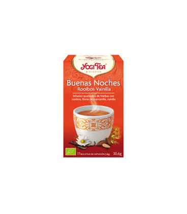 YOGI TEA ROOIBOS VAINILLA 17x1.8gr. yogi tea