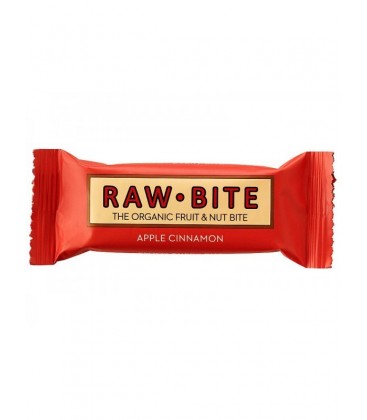 BARRITA RAW FOOD MANZANA CANELA 50gr. rawbite