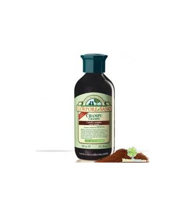 CHAMPU HENNA CASTAñOS 300ml. corpore sano