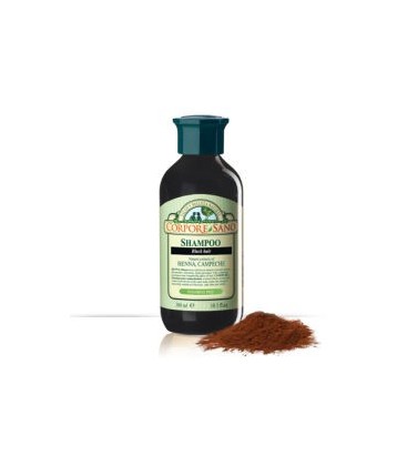 CHAMPU  HENNA NEGRO 300ml. corpore sano