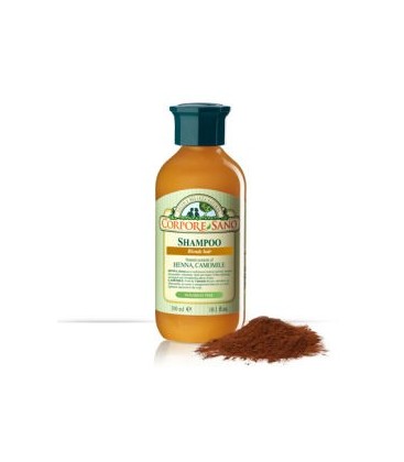 CHAMPU HENNA RUBIOS 300ml. corpore sano