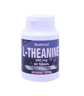 L-THEANINE 200mg. 60comp. health aid