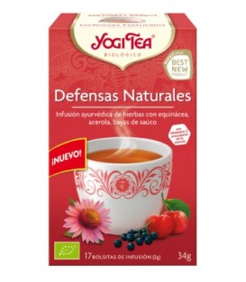 YOGI TEA DEFENSAS NATURALES 17x2gr. filtros