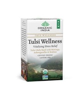 TULSI WELLNES BIENESTAR 18bolsitas organic india
