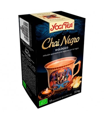 YOGI TEA BLACK CHAI 17ud.x1.8gr. 