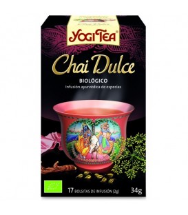YOGI TEA CHAI DULCE 17ud.x1.8gr. 
