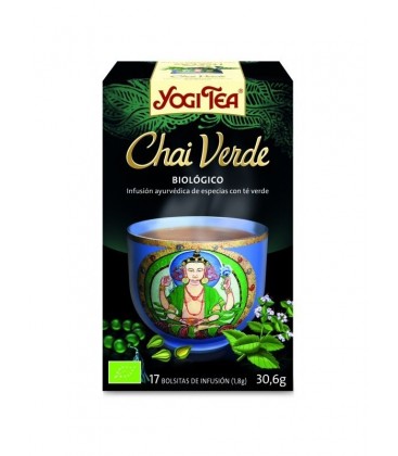 YOGI TEA VERDE CHAI 17ud.x1.8gr. yogi tea
