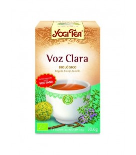 YOGI TEA VOZ CLARA 17ud.x1,8gr. yogi tea