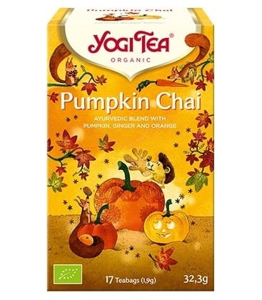 YOGI TEA PUMPKINI CHAI 17bol. yogi tea