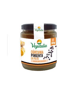 CURCUMA c/ PIMIENTA 80gr. vegetalia