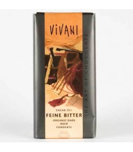 CHOCOLATE NEGRO 71% 100gr. vivani