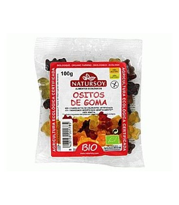 OSITOS GOMA 100gr. natursoy