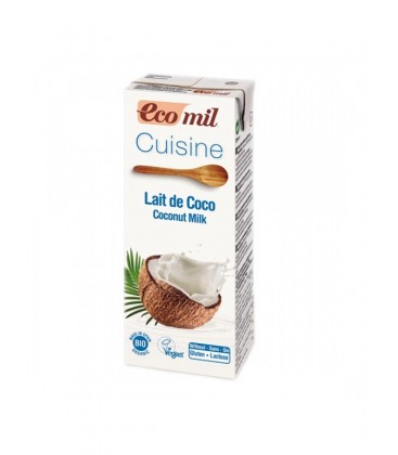 NATA CREMA de COCO 200ml. ecomil