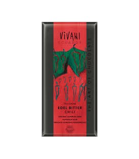 CHOCOLATE 70% CACAO/CHILI 100gr. vivani