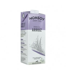 BEBIDA ARROZ 1lt.  monsoy