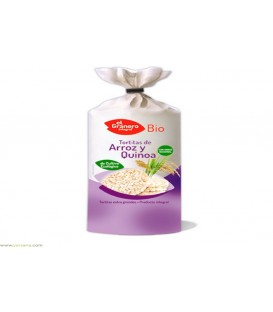 TORTITAS de ARROZ y QUINOA 120gr. el granero